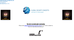 Desktop Screenshot of globalsecurityconcepts.com.au